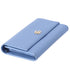 GUCCI GG Marmont Long Wallet 456116 Blue Leather